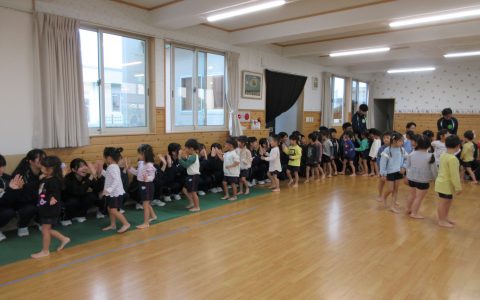 中学生のふれあい体験学習と10月生まれ誕生会🍰他
