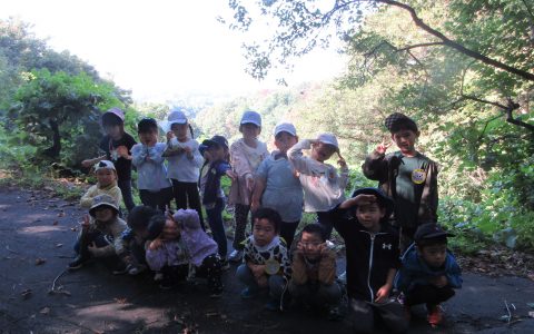 秋の収穫🌰 年長組:お泊り会